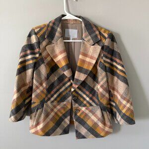 Classiques Entier Women's Plaid Blazer